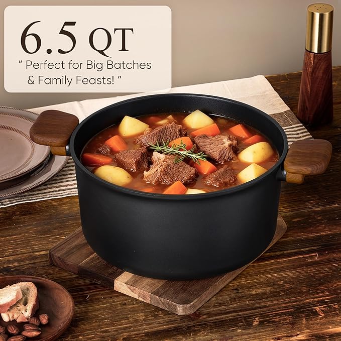 CAROTE 33pcs Pots and Pans Non Stick, Cookware Sets Detachable Handle, Induction Kitchen Pots and Pans,NonStick Cooking Set, Oven/Dishwasher/Fridge Safe, Space Saving
