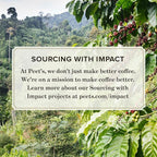 Peet's Coffee, Medium Roast Keurig K-Cup Pods - Single Origin Brazil 88 Count (4 Boxes of 22 Pods)