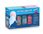Nostalgia Kool-Aid Cotton Candy Flossing Sugar Party Kit 3-Pack, Blue Raspberry, Strawberry, Tropical Punch, 3-7 oz bottles - 21 total ounces - Bottles of Cotton Candy Sugar Mix