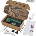 Mamba Grinder Electric Spice Grinders. Easy to Load One-Handed Use 1g USB Rechargeable Mill