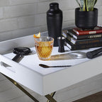 Houdini Noir 5 Piece Bar Tool Set - Stainless Steel Cocktail Shaker, Jigger, Strainer, Muddler and Mixing Spoon with Sleek Black Finish for Home Bar