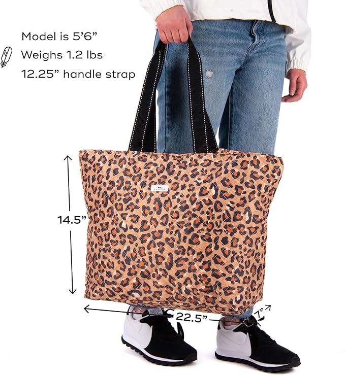 SCOUT Plus 1 Foldable Travel Bag, 2 Bags in 1, Tote Folds into Zipper Pouch