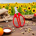 Red Melon Seed Cracker Plier, Sunflower Seeds Plier Opener - Seed Cracker Sheller Opener Peeling Pliers for Melon Seeds, Small Nuts, Specialty Tools and Gadgets Kitchen Utensils and Gadgets