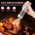 Salt and Pepper Grinder Set Birthday Gifts for Mom Automatic Battery Upgraded Larger Capacity Pink Salt Pepper Set New Apartment Gifts for Housewarming Cooking Gift