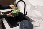 Zyliss Easy Spin Salad Spinner - Fruit & Veggie Dryer - Produce Spinner & Cleaner for Salad Prep - Dishwasher-Safe Kitchen Essential - Non-Slip Bowl with Pull Handle - Stainless Easy Spin Small