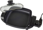 NESCO ES-08, Electric Skillet, Black, 8 inch, 800 watts