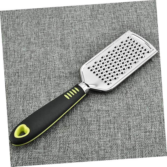 Zerodeko 7pcs Stainless Steel Kitchen Utensils Set with Cheese Grater Pizza Wheel Can Opener Garlic Press Ergonomic Non-stick Cooking Tools for Comfortable Grip and Easy Cleaning Hanging