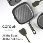 CAROTE 31PCS Pots and Pans Set, Nonstick Cookware Set Kitchen Non Stick Induction Titanium Cookware Non-toxic Granite Cooking set, PFOA Free