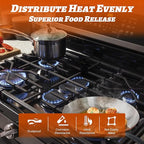 Stove Grate for GE Gas Stove Top Burner Side Grates Range Oven Rack WB31X27151 Replacement Parts Cast Iron Flat Plate General Electric Stovetop Cooktop 2 Pack