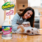 OdoBan Pet Solutions No Rinse Neutral pH Floor Cleaner Concentrate, Made in the USA, Splash O' Citrus Scent, 2 Gallons