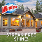 Windex Outdoor Window and Glass Cleaner for Hose Ammonia Free, Concentrated Formula for Deep Outdoor Clean, Patio Cleaner, Compatible With All Hoses, 32 Fl Oz (Pack of 8)