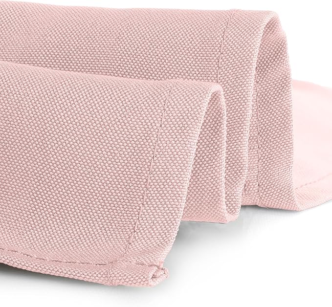 Gee Di Moda Rectangle Tablecloth - 60 x 102 Inch Pink Table Cloth for 6 Foot Rectangle Tables - Heavy Duty Washable Fabric - for Holiday Party, Dinner, Weddings, Baby Shower & Events