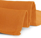 Gee Di Moda Rectangle Tablecloth - 70 x 120 Inch Orange Table Cloth for 6 or 8 Foot Rectangle Tables - Heavy Duty Washable Fabric - for Holiday Party, Dinner, Weddings, Baby Shower & Events