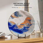 4 Pack 8 Inch Large Plate Stands for Display - Metal Square Wire Plate Holder Display Stand + Picture Stand for Book, Platter, Plaque, Photo Easel