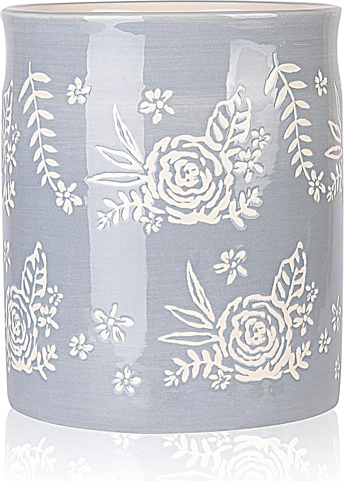 Wisenvoy Utensil Holder Kitchen Utensil Holder Utensil Holders for Kitchen Counter Utensil Caddy Utensil Crock