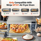 Replacement Baking Pan Air Fryer Basket only for Ninja Foodi SP101 Air Fryer Oven, Stainless Steel Mesh Basket and Non-stick Baking Tray for Ninja Digital Air Fry Countertop Oven