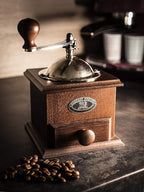 Peugeot Nostalgie Hand Coffee Mill, Walnut