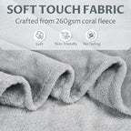 Tirrinia Travel Blanket Airplane Compact with Bag - Cozy Travel Pillow Blanket for Long Flight, Airplane Travel Essentials, Packable and Lightweight Travel Blanket and Pillow Set for Kids & Adults,