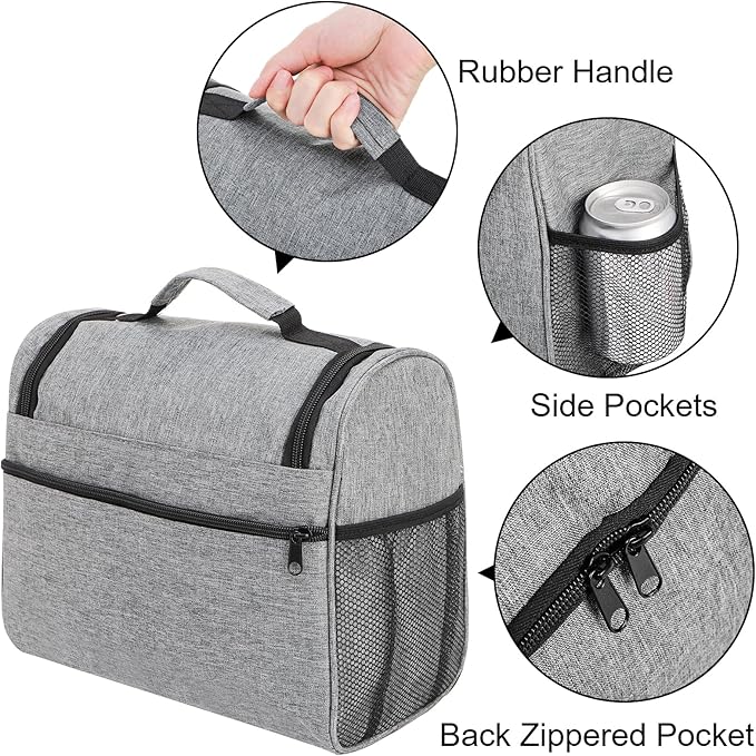 WUWEOT Travel Bartender Bag, Portable Bar Bag, Mixology Bartending Backpack with Padded Compartments and Handle for Tools Set Storage Cocktail Shaker and Wine Bottle Carrier