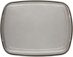 Circulon Total Bakeware Nonstick Roaster, Roasting Pan with Rack, 17-Inch x 13-Inch, Gray
