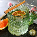 Kate Aspen Sage Green Hobnail Beaded Drinking Glasses Set of 6-10 oz Vintage Glassware, Holiday Entertaining Drinkware, Water & Cocktail Glasses - Great Christmas or Hostess Gift
