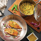 Tramontina Tri-Ply Clad Stainless Steel 12-Piece Cookware Set with Glass Lids, Pots and Pans Kitchen Set, Induction-Ready, Dishwasher-Safe, NSF-Certified