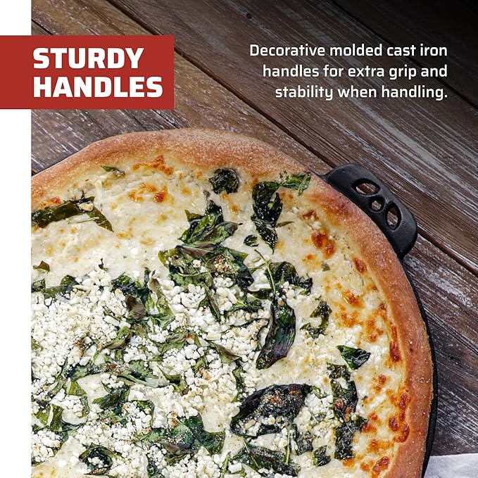 Camp Chef 14-Inch Cast Iron Pizza Pan & More