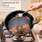 CAROTE 33pcs Pots and Pans Non Stick, Cookware Sets Detachable Handle, Induction Kitchen Pots and Pans,NonStick Cooking Set, Oven/Dishwasher/Fridge Safe, Space Saving