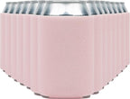 Blank Beer Can Cooler Sleeves (60-Pack) Soft Insulated Beer Can Coolies - HTV Friendly Blank Koolies in Bulk for Beer Cans & Bottles - Coolie Blanks for Vinyl Projects & Wedding Favors (Blush)