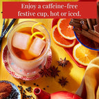 The Republic of Tea - Mulled Apple Spice Herbal Tea Tin, 36 Tea Bags, Naturally Caffeine Free