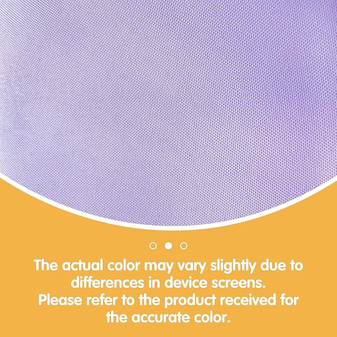 BRILLMAX 6 Pack Lavender Tablecloths for 6 Foot Rectangle Tables 60 x 102 Inch - 6ft Rectangular Bulk Linen Polyester Fabric Washable Cloth Cover for Wedding Reception Banquet Birthday Party