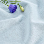 Solino Home Linen Napkins Set of 4-100% Pure Linen Ice Water Dinner Napkins Cloth 20 x 20 Inch - Fete, Handcrafted and Machine Washable - Holiday, New Year
