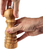 Peugeot - Paris Manual Pepper Mill - Adjustable Grinder - Olive Wood, Natural