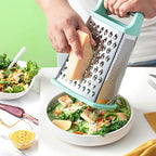 Spring Chef Swivel Peeler & Professional XL Box Grater Bundle - Mint