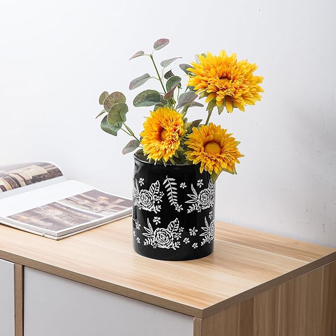 Wisenvoy Kitchen Utensil Holders - Countertop Utensil Caddy