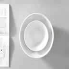 MALACASA 2 Tier Chip and Dip Serving Set with Metal Stand,Ceramic Appetizer Bowls for Party, Multi-Use Food Display for Fruits, Snacks,White Elegant Tiered Serving Dishes for Party