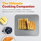 Baking Steel - The Original Ultra Conductive Pizza Stone (14"x16"x1/4") - The Original Baking Steel for Pizza & Bread for Indoor & Outdoor Use - Pre-Seasoned, Naturally Non-Stick Surface & Crack-Proof