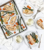 USA Pan Bakeware Heavy Duty Extra Large Sheet Pan Warp Resistant Nonstick Baking Pan, Aluminized Steel
