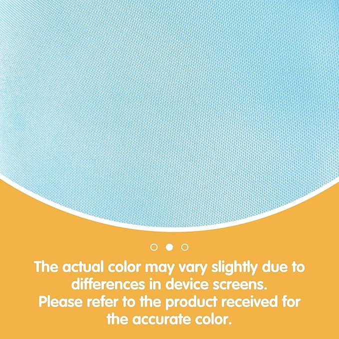 BRILLMAX 8 Pack Light Blue Tablecloths for 6 Foot Rectangle Tables 60 x 102 Inch - 6ft Rectangular Bulk Linen Polyester Fabric Washable Cloth Cover for Wedding Reception Banquet Birthday Party