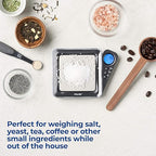 American Weigh Scales Blade Series Digital Precision Pocket Weight Scale, Gray, 650 X 0.1G (BL-650-GRY)