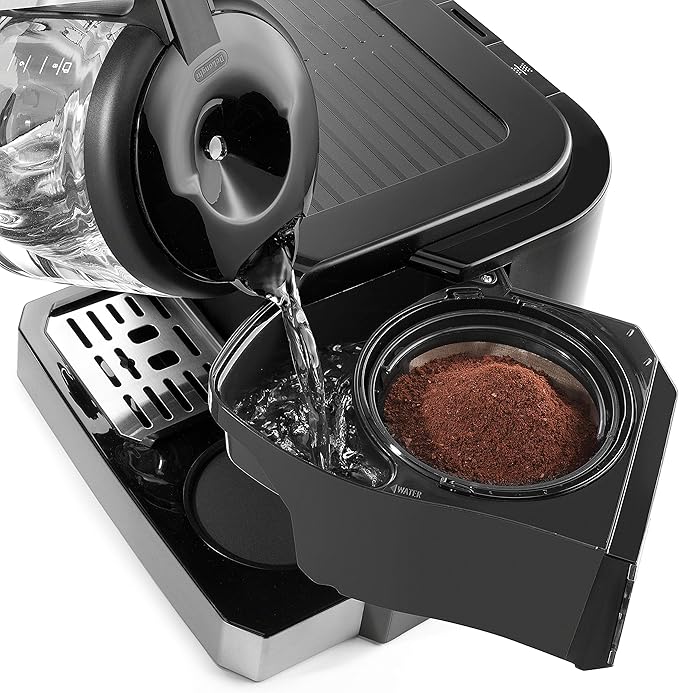 De'Longhi All-in-One Combination Coffee Maker & Espresso Machine + Advanced Adjustable Milk Frother & Universal Espresso Machine Cleaner for Frother/Steam Wand