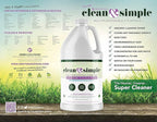 All-Purpose | Household Cleaner | clean & simple™ SUPER CLEANER concentrate