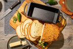 Lodge Seasoned Cast Iron Loaf Pan - Pre-Seasoned Rectangular Cast Iron Bakeware- Even Browning Bread Pan with Easy-Release Finish - PFAS-Free Non-Toxic Cookware - 10 Inches