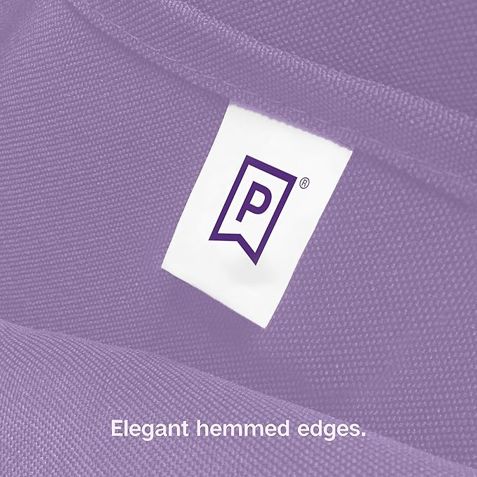 Gee Di Moda Rectangle Tablecloth - 70 x 120 Inch Lavender Table Cloth for 6 or 8 Foot Rectangle Tables - Heavy Duty Washable Fabric - for Holiday Party, Dinner, Weddings, Baby Shower & Events