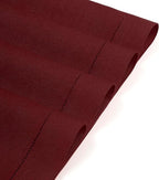 D'Moksha Homes Linen Placemats Set of 4 - Classic Hemstitch Dark Red Placemats 14 x 19 Inch - 100% Pure Linen Table Mats for Valentines, Holiday, New Year - Handcrafted and Machine Washable