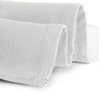 Gee Di Moda Rectangle Tablecloth - 70 x 120 Inch White Table Cloth for 6 or 8 Foot Rectangle Tables - Heavy Duty Washable Fabric - for Holiday Party, Dinner, Weddings, Baby Shower & Events