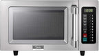 Midea Equipment 1025F1A Countertop Commercial Microwave Oven with Touch Control, 1000W, Stainless Steel, .9 CuFt