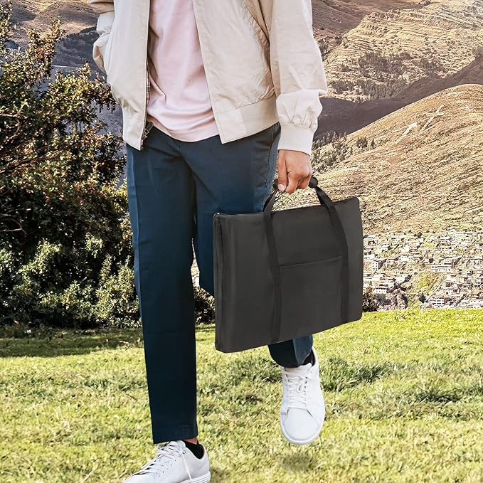 Yoyong Griddle Carry Bag - Fits Camp Chef SG30, SG14, FG20 & MSG20 - Waterproof Cast Iron Griddle Bag - 600D Heavy Duty - 21.5" L x 17" H