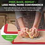 NutriChef 23-Piece Baking Utensil Collection with Measuring Tools, Silicone Mats, Spatulas, Whisk & Oven Mitts - Complete Kitchen Utensils Set and Baking Tool Set Suitable for Home Bakers