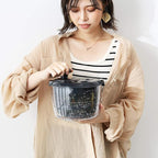 Pearl Metal Salad Spinner Vegetables Drainer